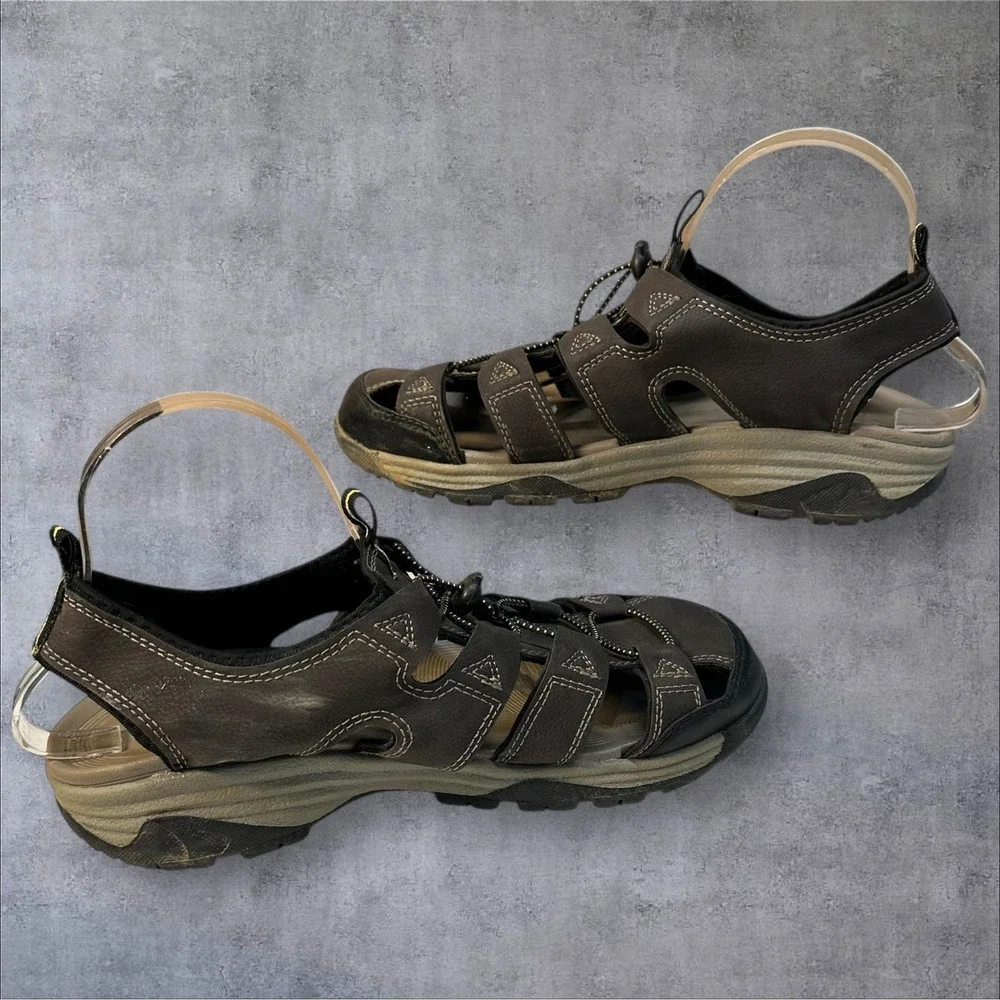 Ozark Trail Men's Outdoor Round Toe Fisherman Sandals Size‎ 9